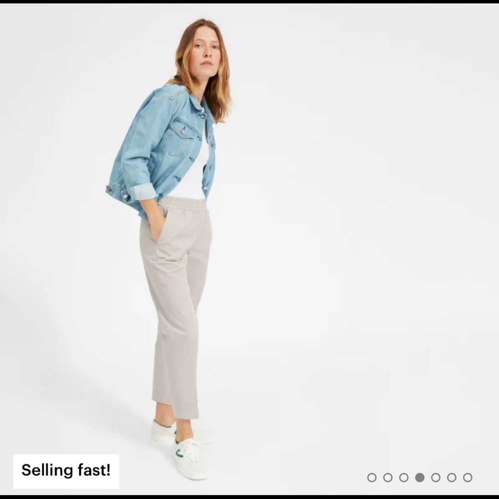 Everlane Easy Chino in Stone Size 2